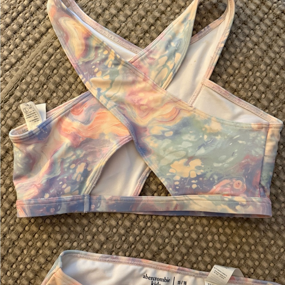 Abercrombie Kids Multicolor Bikini Top